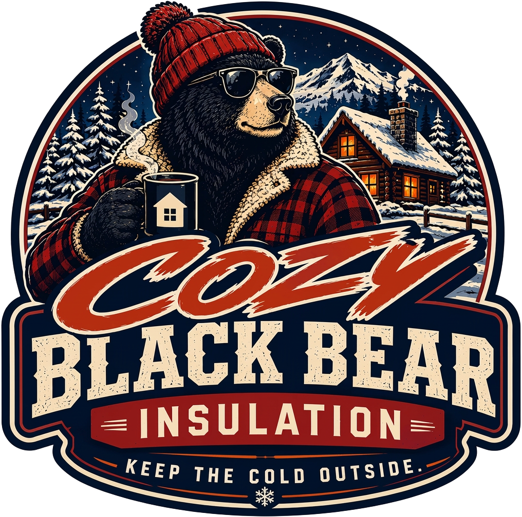 Cozy Black Bear Insulation logo
